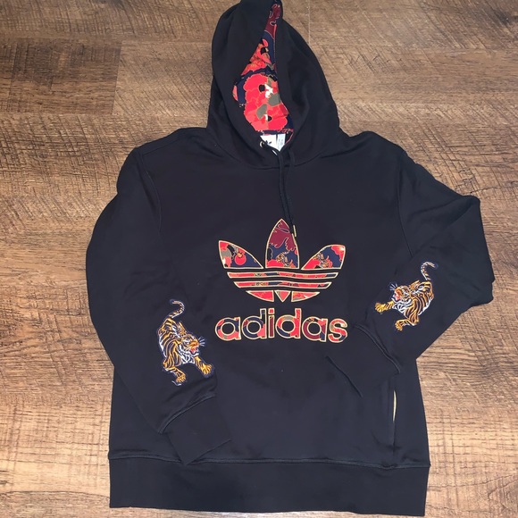 adidas hoodie chinese writing